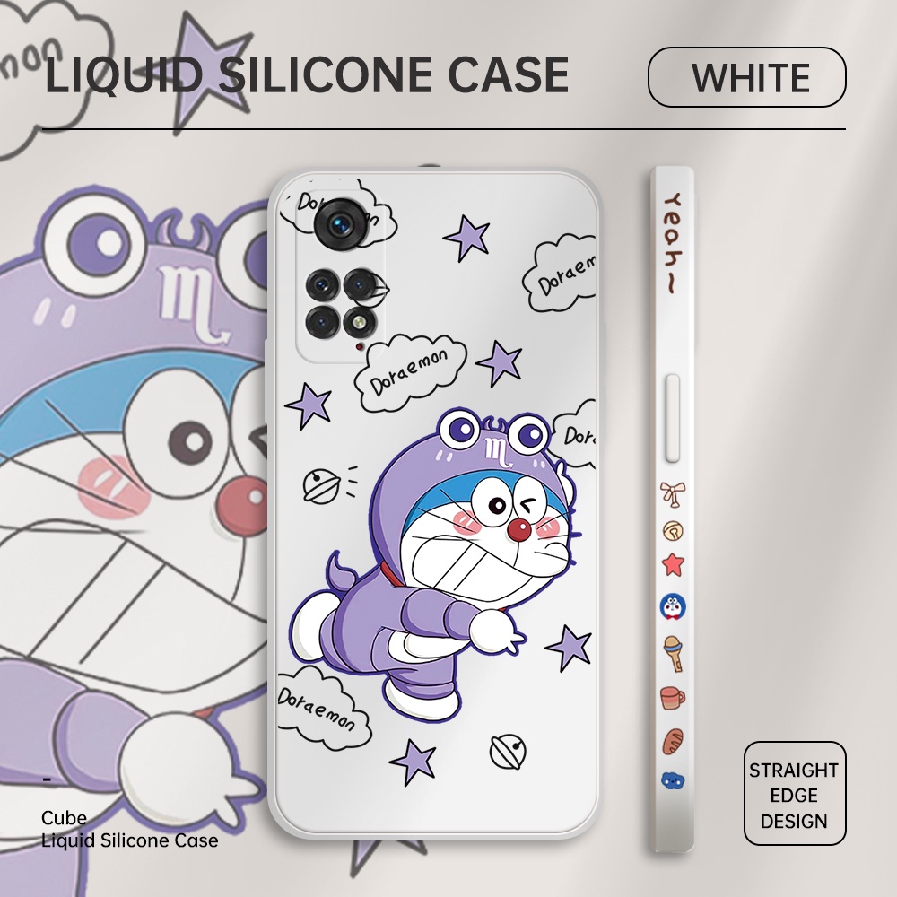 Ốp Điện Thoại Silicon Họa Tiết Doraemon Hoạt Hình Bảo Vệ Camera Cho Xiaomi Redmi Note 11/Note 11S