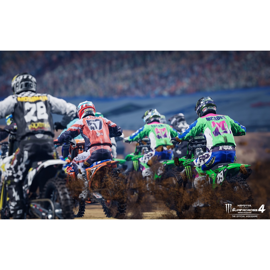 Đĩa Game PS4 Monster Energy Supercross 4