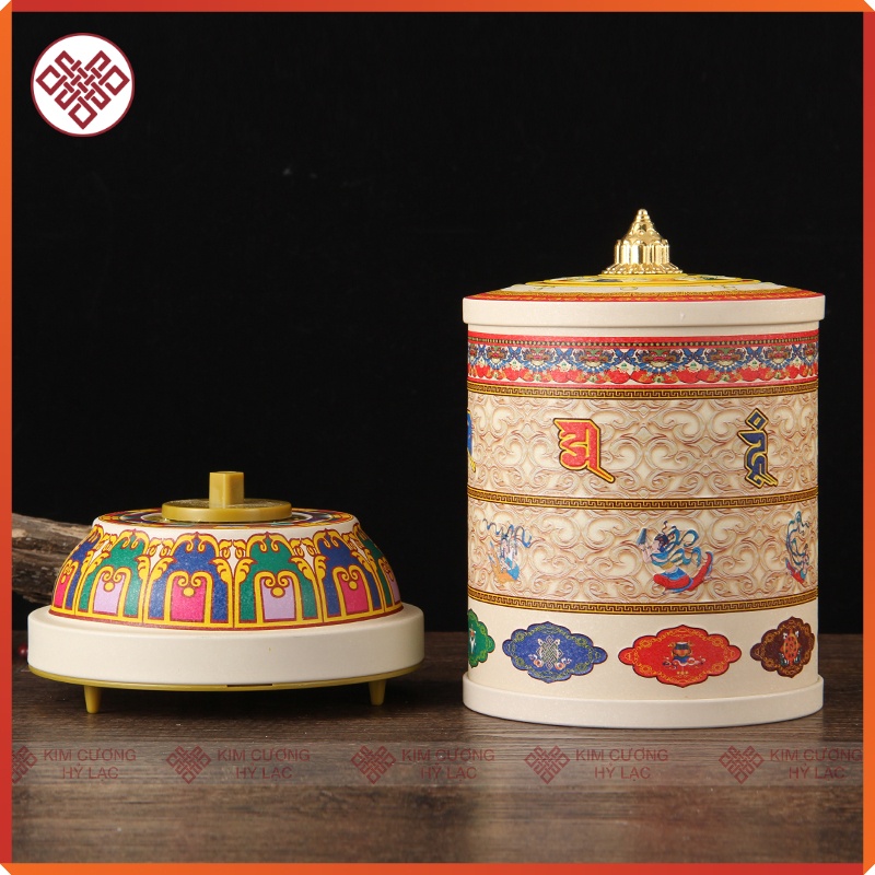 Kinh Luân Điện Xoay Để Bàn Mật Tông [Kim Cương Hỷ Lạc] - Nhiều Màu