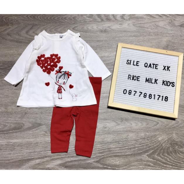 Bộ Plus nhiều màu xuất dư xịn cho bé gái