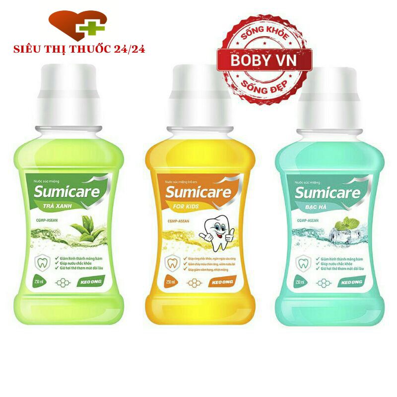 NƯỚC SÚC MIỆNG SUMICARE chai 500ml