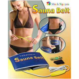 Đai quấn bụng sinh nhiệt giảm béo bụng SAUNA BELT