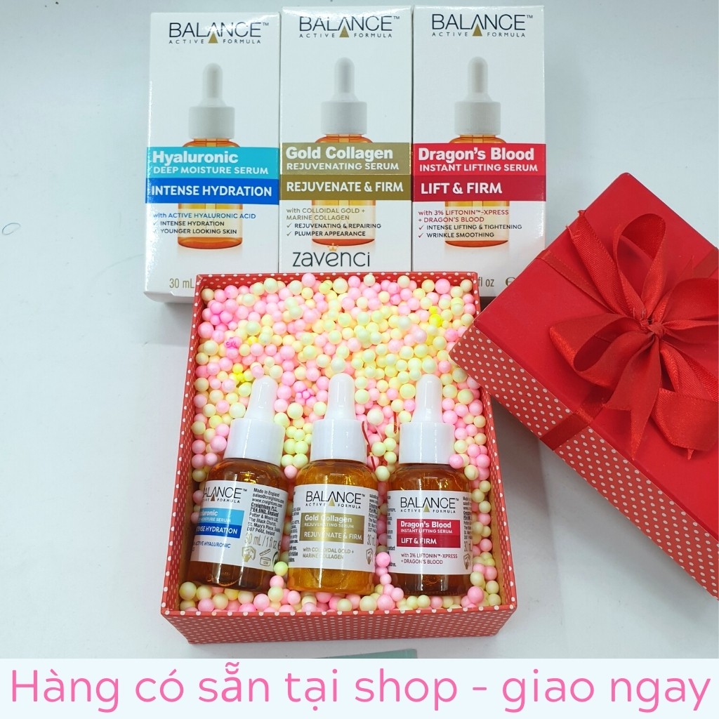 Serum BALANCE Cấp Nước Dưỡng Ẩm Balance Active Formula Hyaluronic Deep Moisture (30ml) | BigBuy360 - bigbuy360.vn