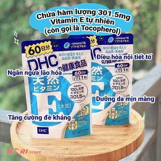 Viên uống bổ sung Vitamin E DHC