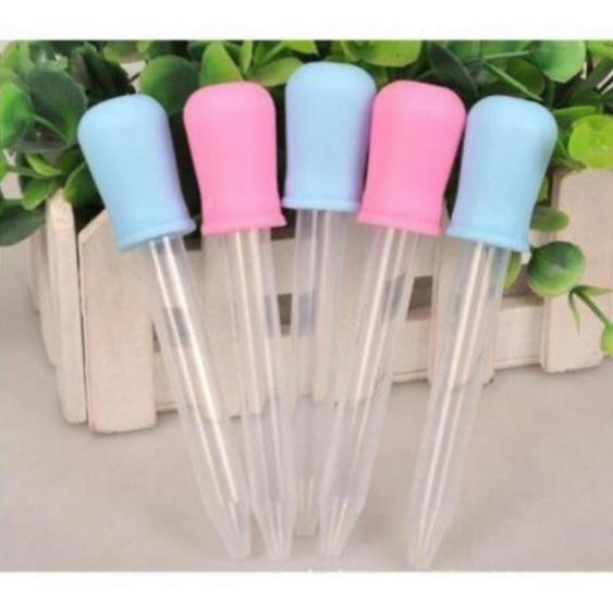 Ống hút sữa nhỏ giọt xanh hồng tái sử dụng
