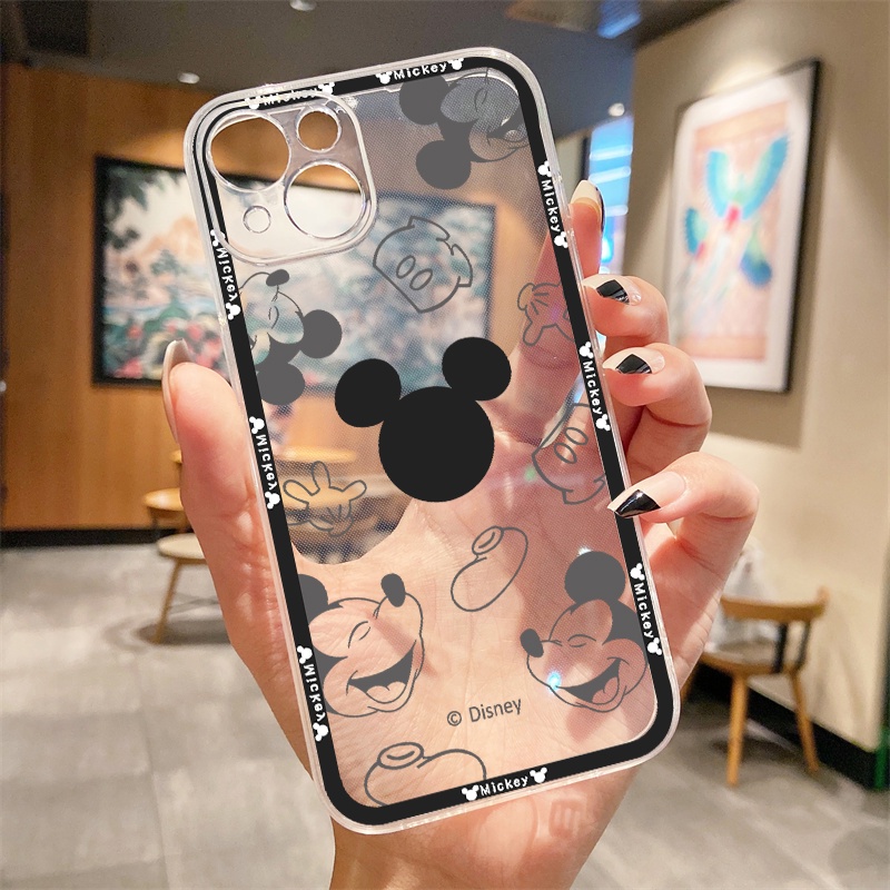 Disney Ốp Điện Thoại TPU Dẻo In mickey minnie IPhone 12 PRO 12Promax mini 11 PRO 11PROMAX 13 PRO 13PROMAX Xs Max XR 7 8 Plus
