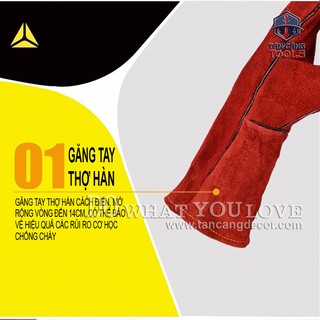 GĂNG TAY HÀN CƠ KHÍ DELTAPLUS 205515