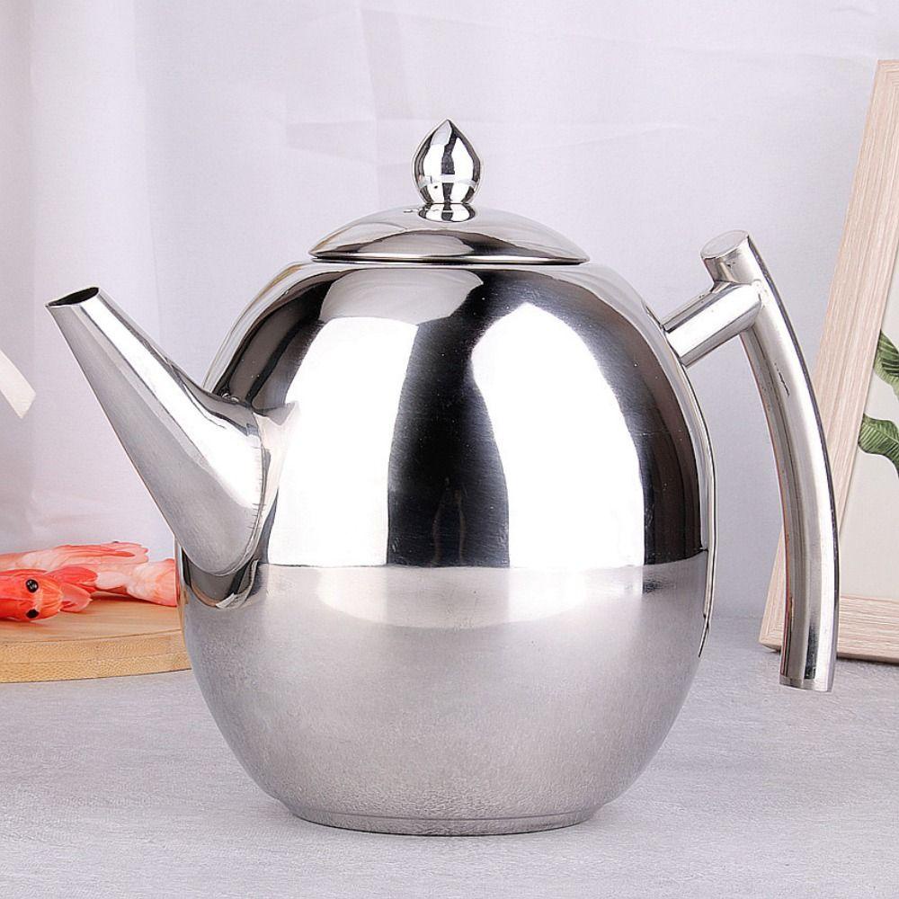 Ấm Trà Chống Ăn Mòn An Toàn Thời Trang Có Thể Tháo Rời Dễ Lau Chùi