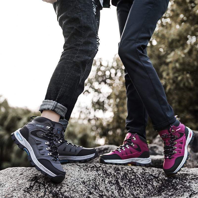 Giày thể thao leo núi chống trượt không thấm nước có size 36-47 dành cho nam và nữ
