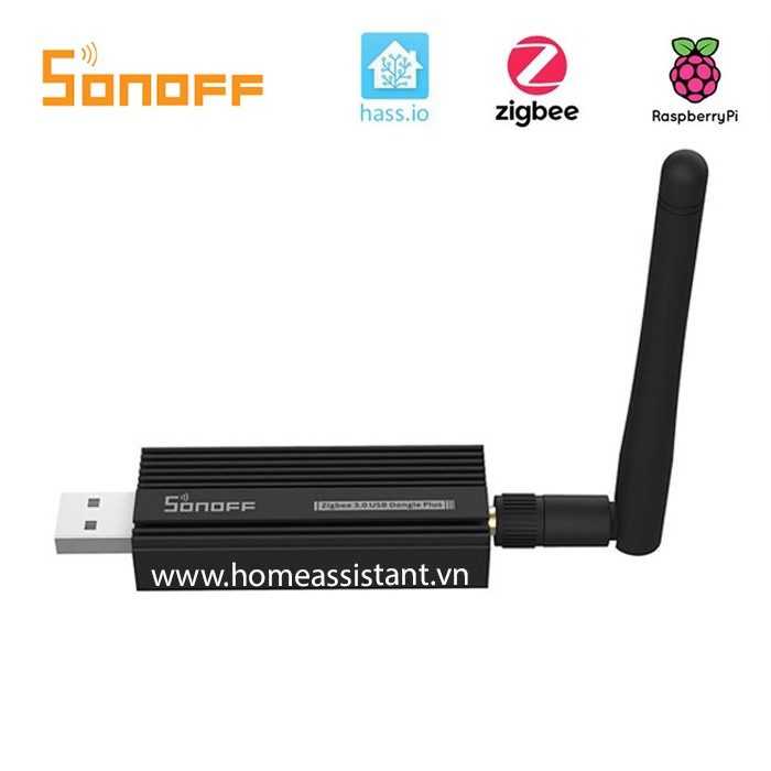 USB ZigBee 3.0 CC2652P Sonoff Dongle Plus Đã Flash Zigbee2MQTT  ZHA HASS