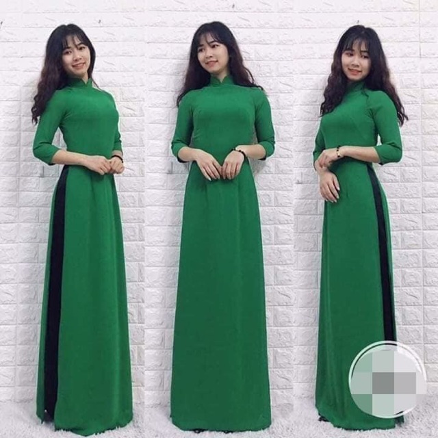 Áo dài lụa habutai đã cho thuê 1 lần