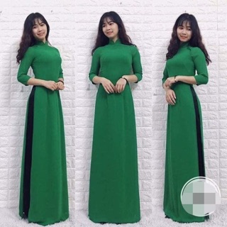 Áo dài lụa habutai đã cho thuê 1 lần