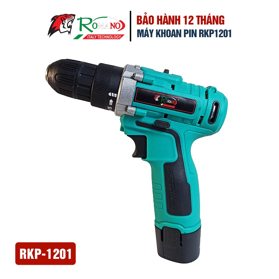 Máy khoan pin 12V ROMANO RKP1201