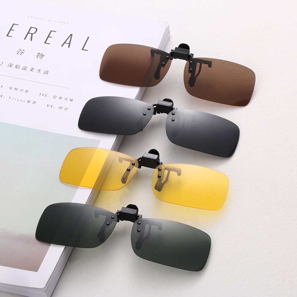 Kính Mát Phân Cực Có Kẹp Chống Tia Uv400 Thời Trang Cho Nam | BigBuy360 - bigbuy360.vn