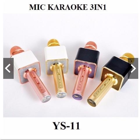 MÍC HÁT KARAOKE YS11 CHÓ TẤT CẢ MỌI NHÀ