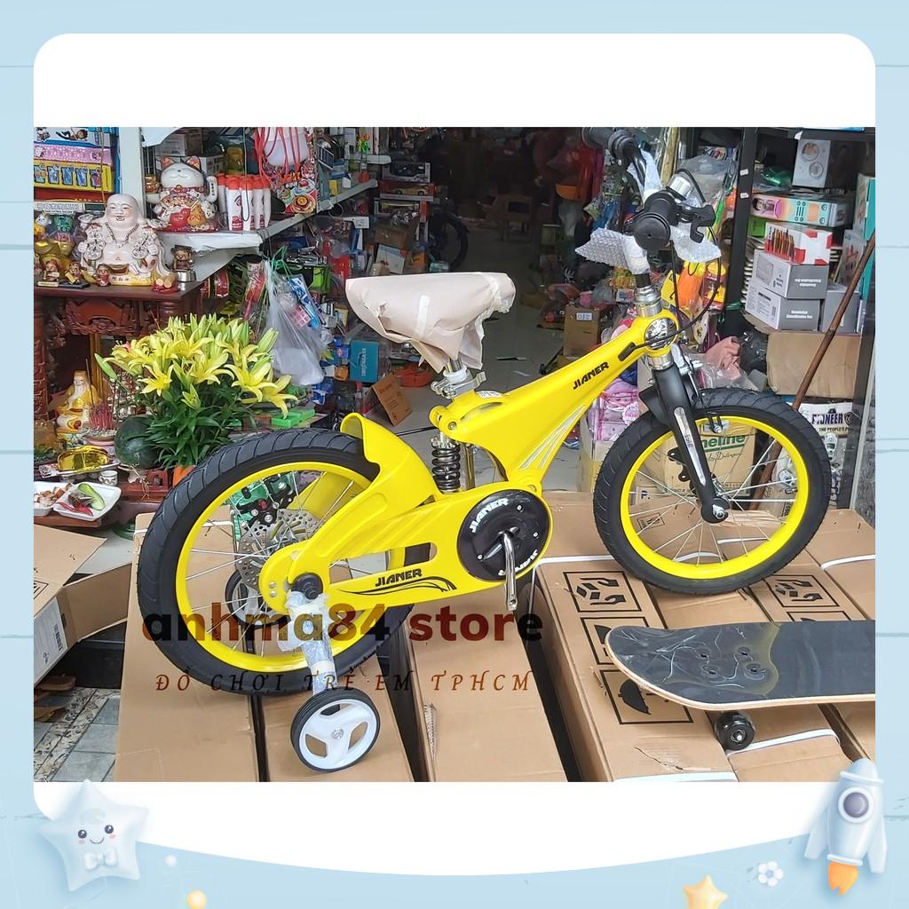 Xe đạp trẻ em cao cấp Jianer J1 16inch - Xe đạp Jianer J1 phun sơn bóng cao cấp cho bé từ 4 đến 6 tuổi - anhma84 store