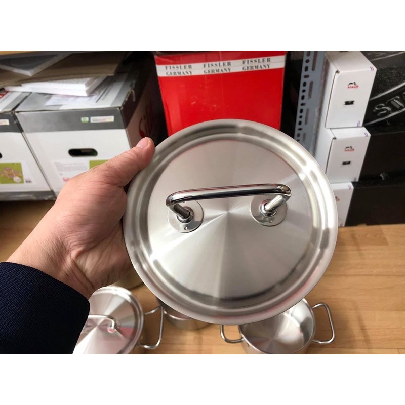 🇩🇪 Bộ nồi từ CAO CẤP Zwilling TWIN CLASSIC GERMANY -5 món vung inox BỀN ĐẸP TỪ ĐỨC