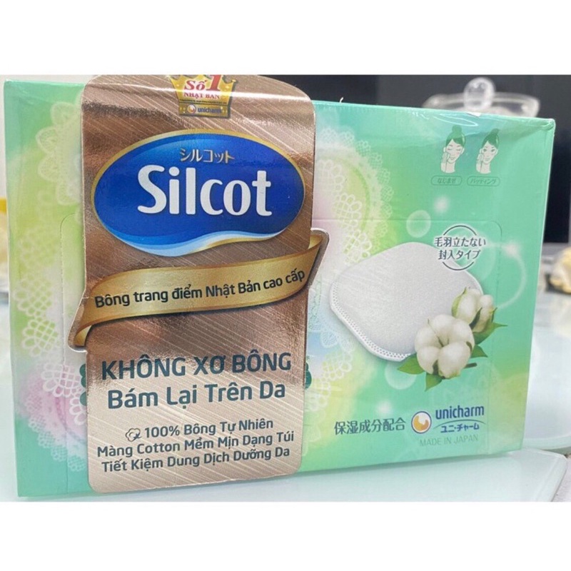 Bông tẩy trang Silcot 66miếng/hộp