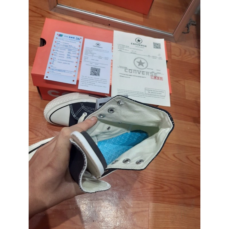 [ KGsneaker ] Giày Convers 1970s Đen Cao BẢN ĐẸP [Full Box BILL - Size 36>43]