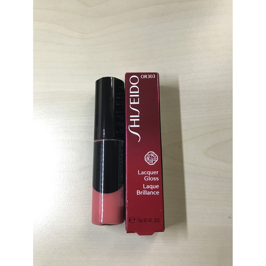 Son màu bóng Shiseido Lacquer Gloss