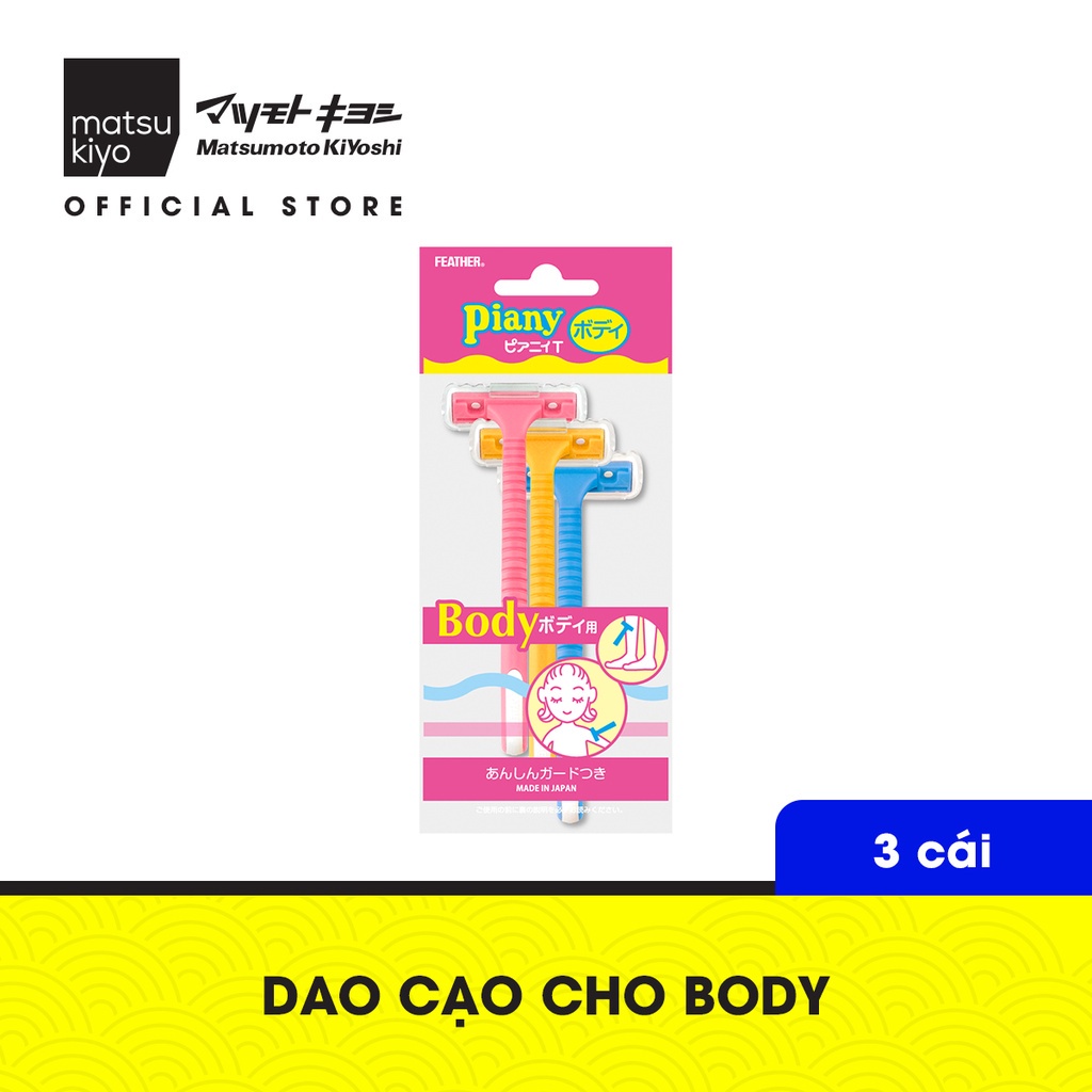 Dao cạo cho body CF 3 cái matsukiyo