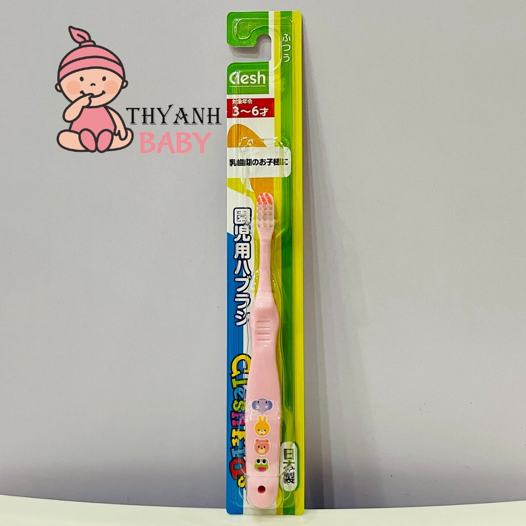BÀN CHẢI ĐÁNH RĂNG TRẺ EM CLESH 3- 6TUỔI