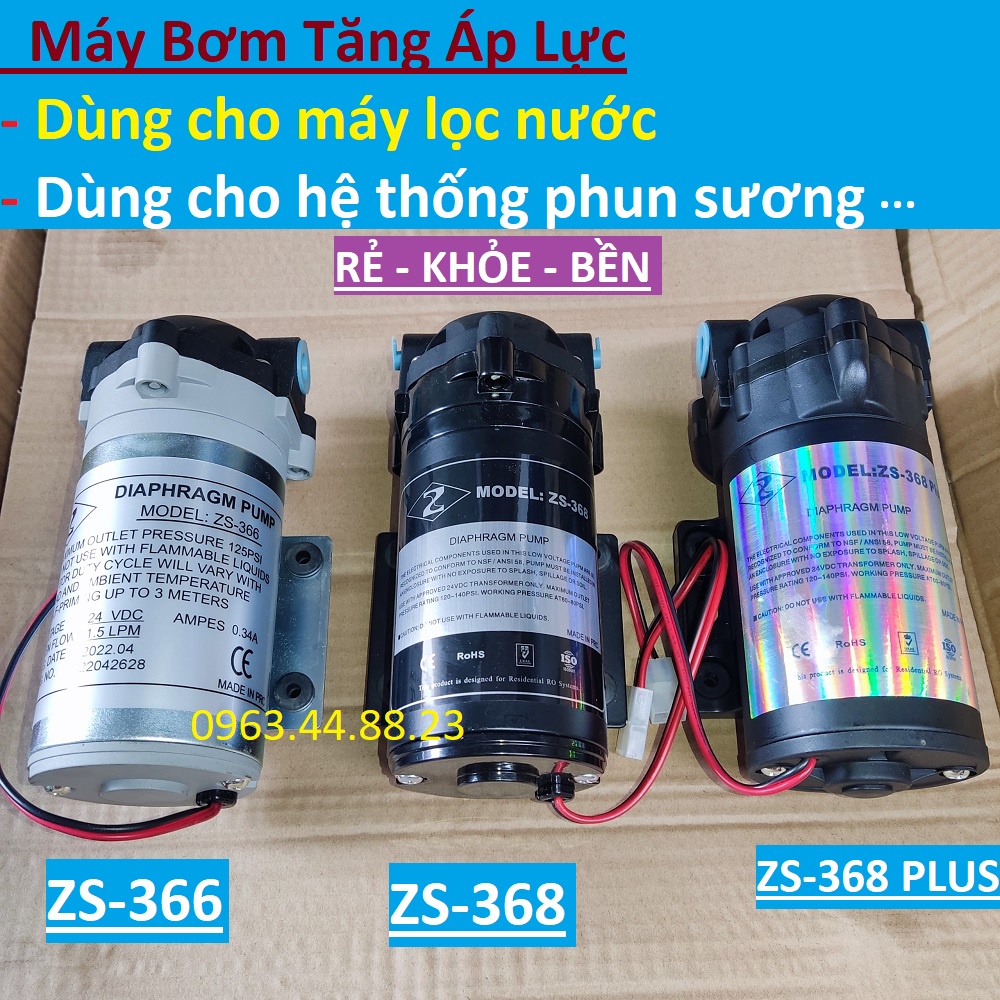 Bơm máy lọc nước RO - bơm tăng áp máy lọc nước RO