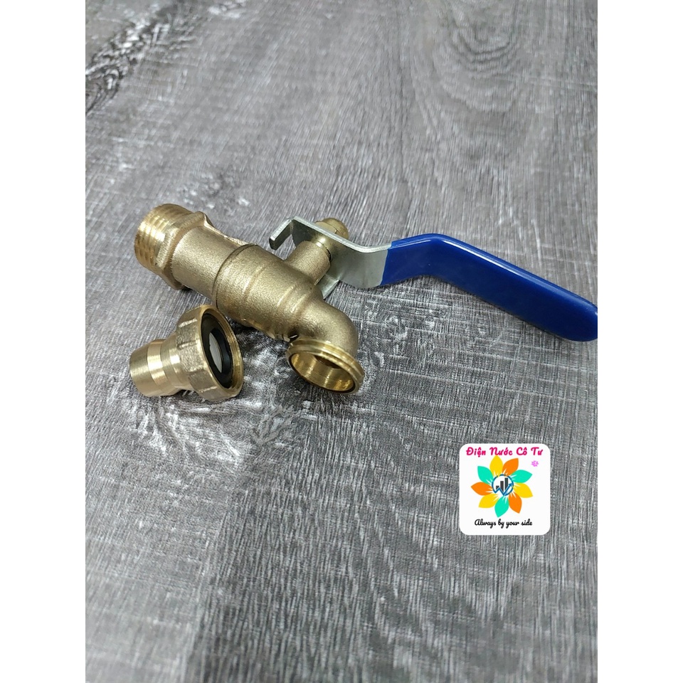 Van khóa nước Ecco phi 21 các loại nhập khẩu Thái Lan
