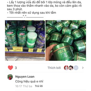 kem dưỡng lô hội