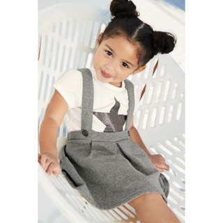 Set váy yếm phối áo thun cho bé xinh xktq malwee