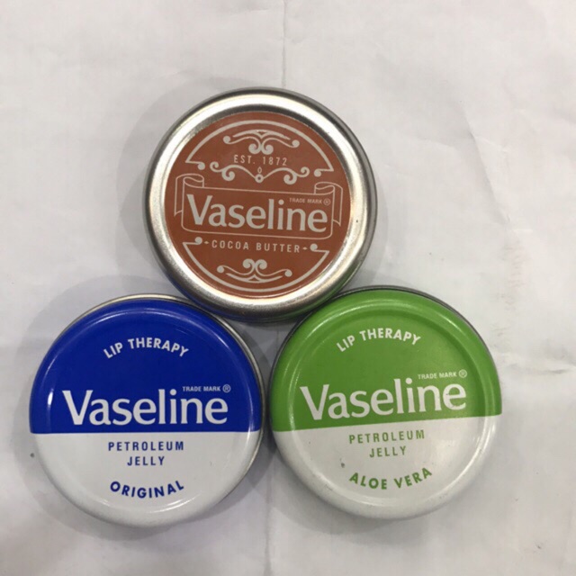 Dưỡng môi Vaseline Hũ UK