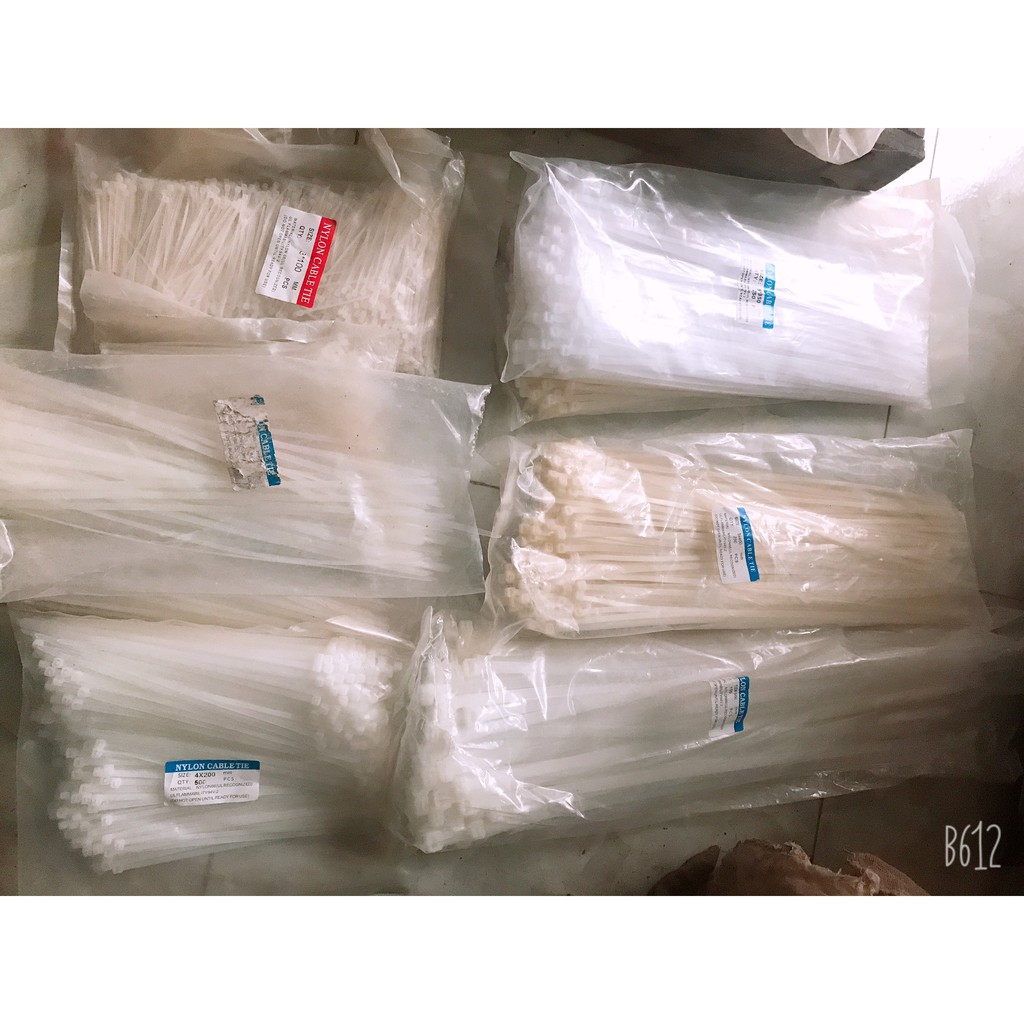 Dây Thít Nhựa Các Cỡ