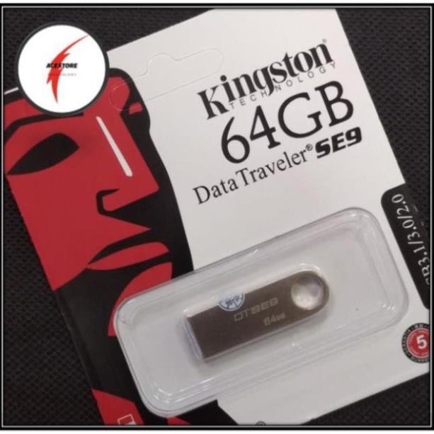 USB Kingston SE9 64Gb/32Gb/16Gb/8Gb/4Gb/2Gb FREESHIP USB chống nước 2.0, Bảo hành 12 tháng | BigBuy360 - bigbuy360.vn