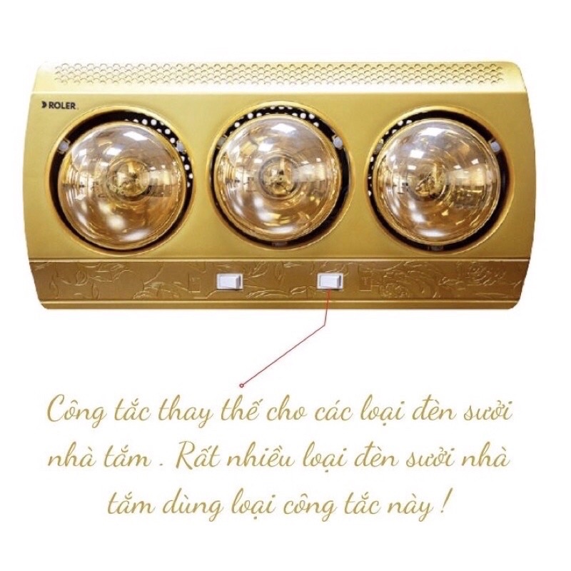 Công Tắc Đèn Sưởi Nhà Tắm Công Tắc Thay Thế Cho Đèn Sưởi