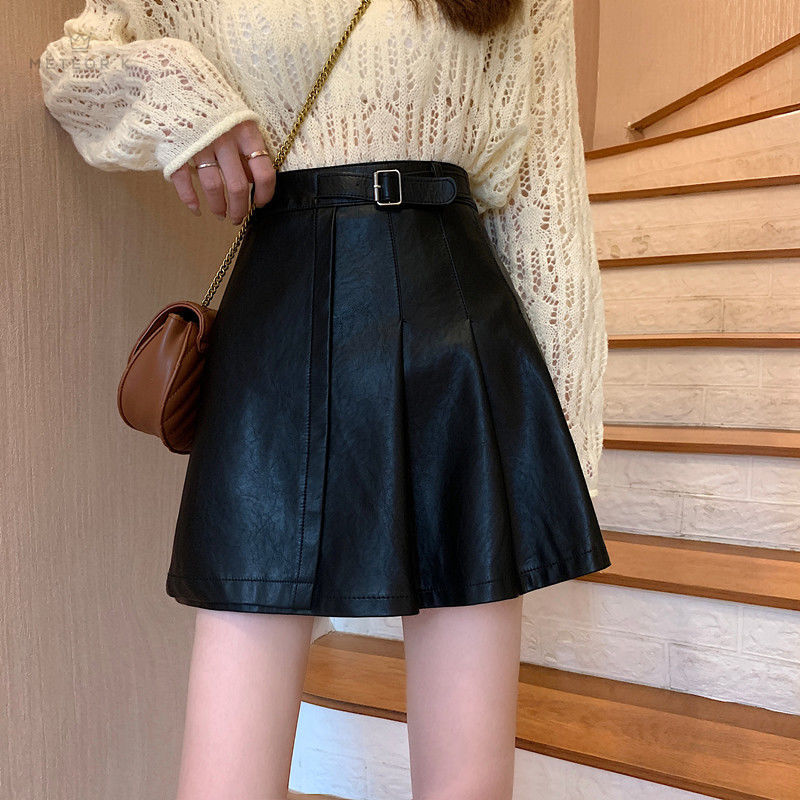 Chân Váy Da Bóng Dành Cho Nữ Phong Cách Thời Trang Cá Tính