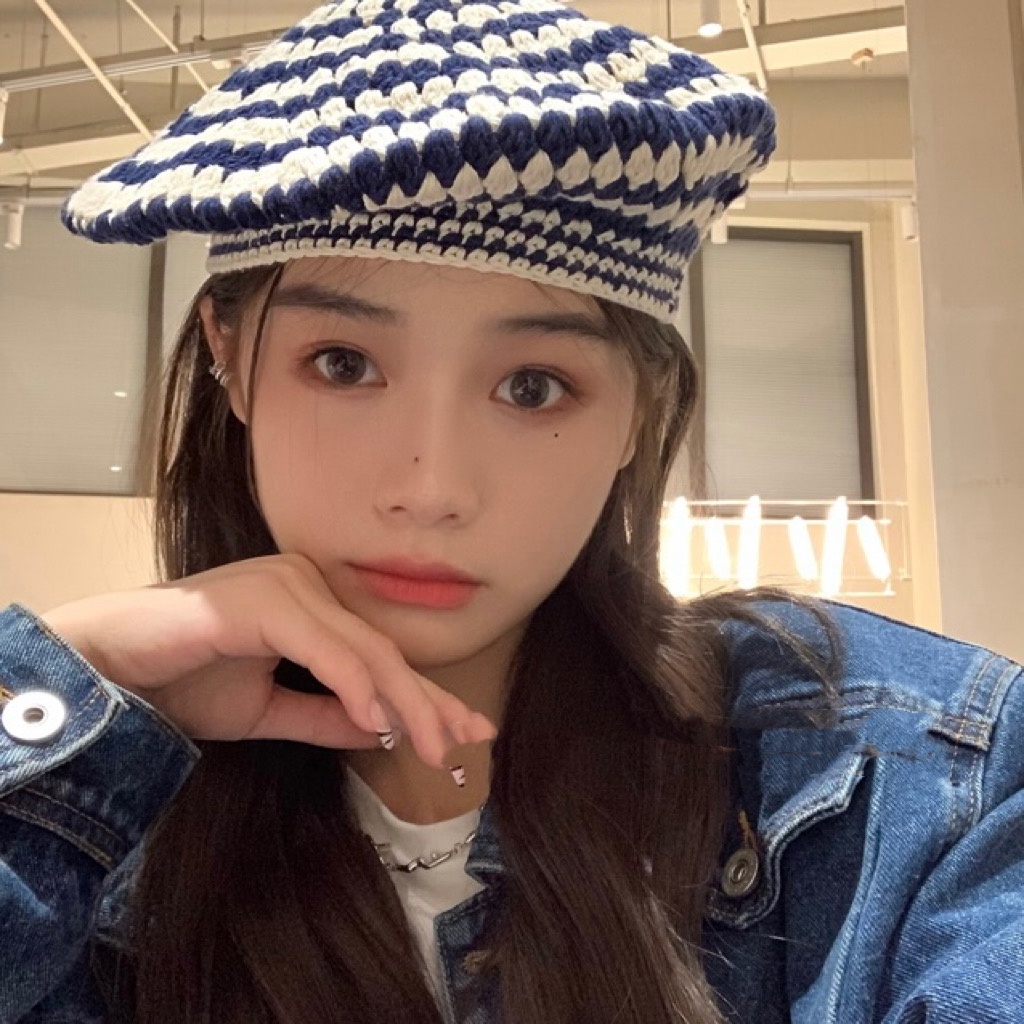 Mg STUDIO / Mũ Nồi Dệt Kim 3 Màu