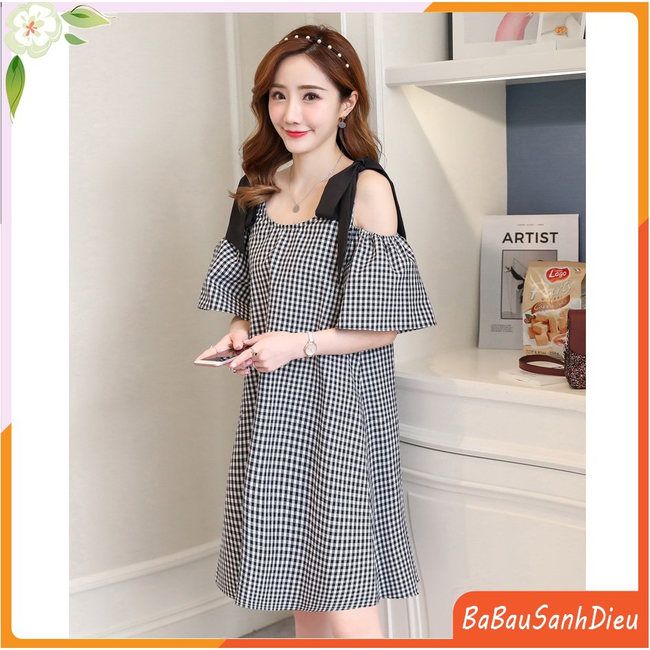 ĐẦM BẦU HÈ THU HỞ VAI DUYÊN DÁNG DR2482