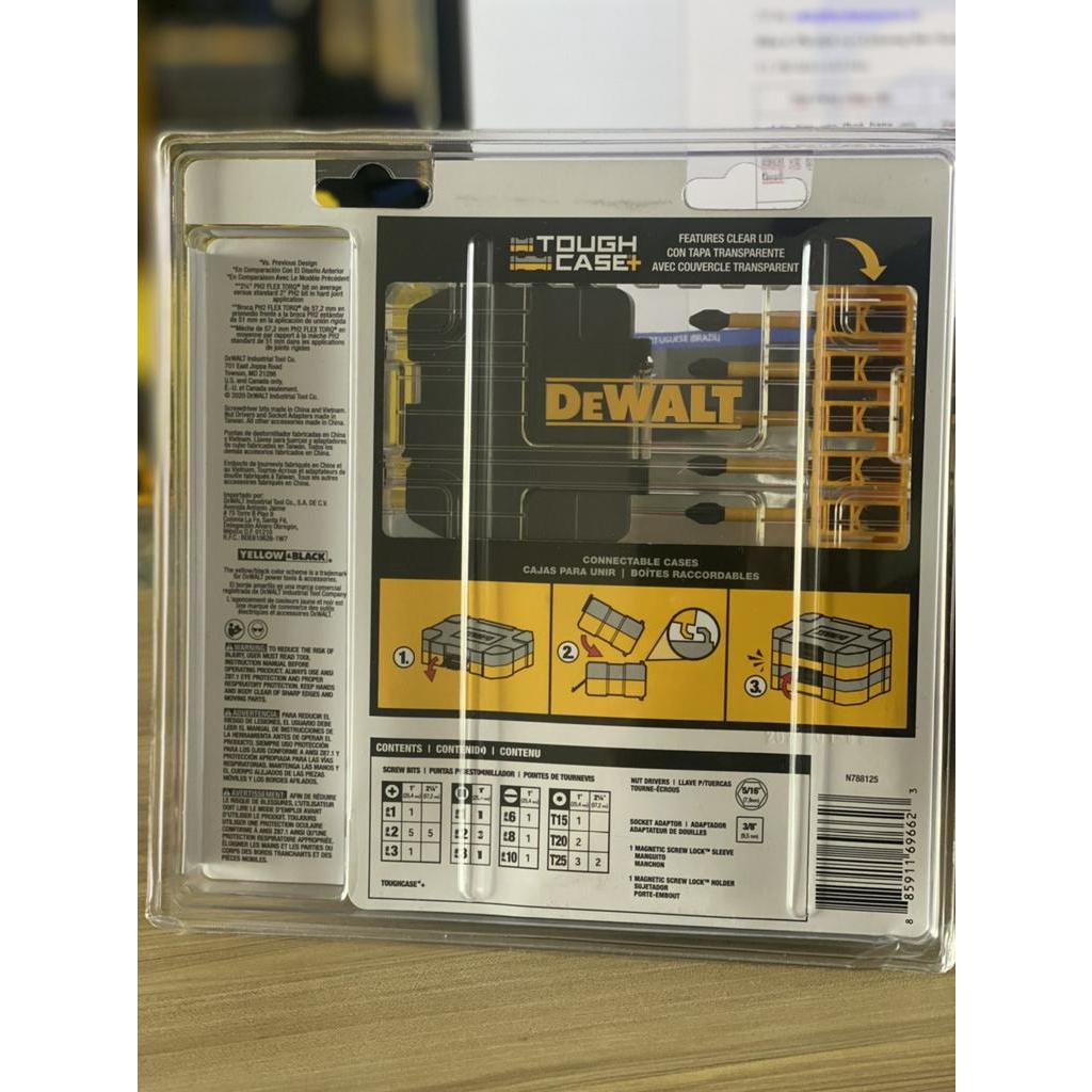 Bộ mũi vít 32 chi tiết DeWALT DWANGFT32SET