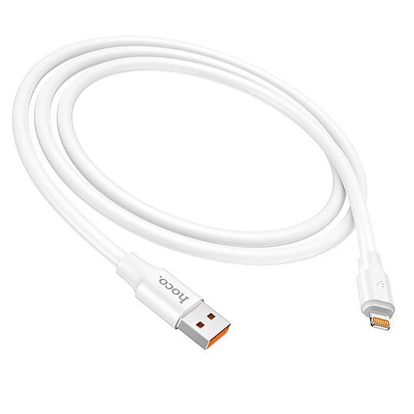 Cáp sạc hoco. DU17 sạc nhanh 3A dây TPE siêu bền truyền dư liệu dài 1M