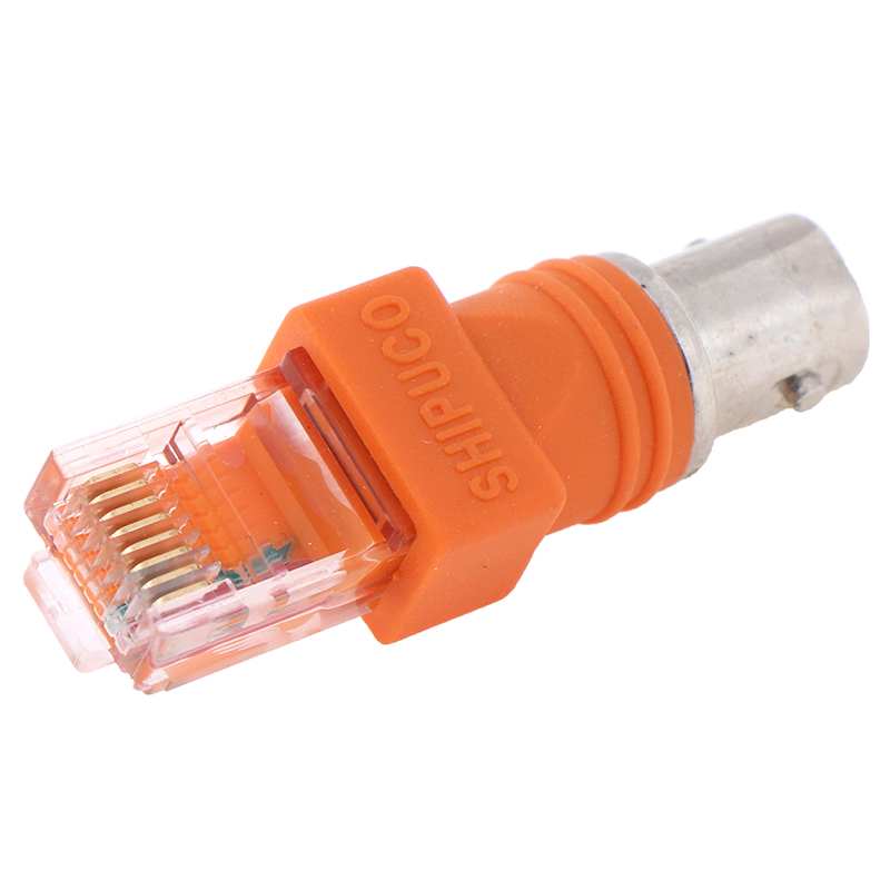 1 Đầu Nối Chuyển Đổi Từ Bnc Cái Sang Rj45 Đực Đồng Trục