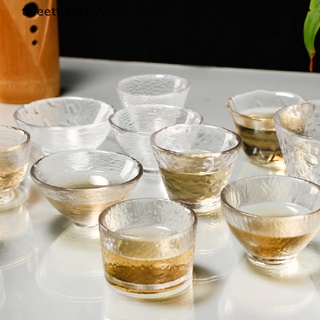 Ly thủy tinh nhỏ uống trà phong cách nhật bản