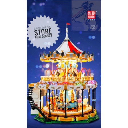 Lego Mouldking 11011 Lắp Ráp Đu Quay Công Viên