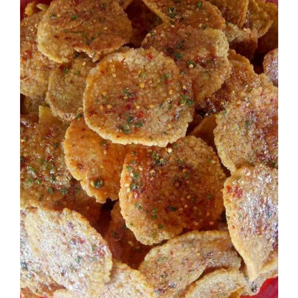 cơm cháy chiên mắm hành ớt ( 1 gói 3 miếng)