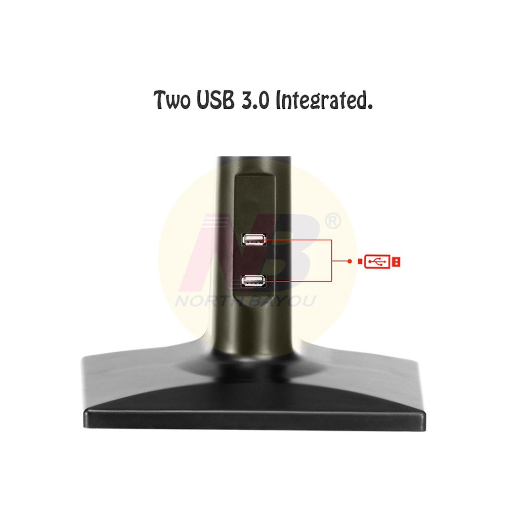 Giá treo màn hình máy tính kết hợp khay để bàn phím NB35 hàng nhập khẩu 22-35 inch