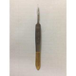 Nhíp,nỉa 3 lỗ nhấn mí thẩm mĩ mạ vàng -đức