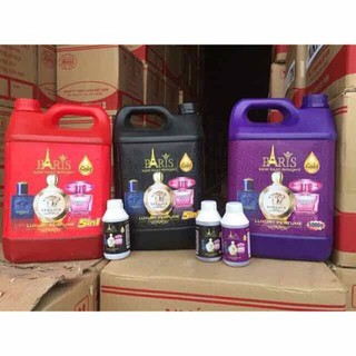 Combo 4 canNước giặt Paris hương nước Hoa can 5 lít - 0025