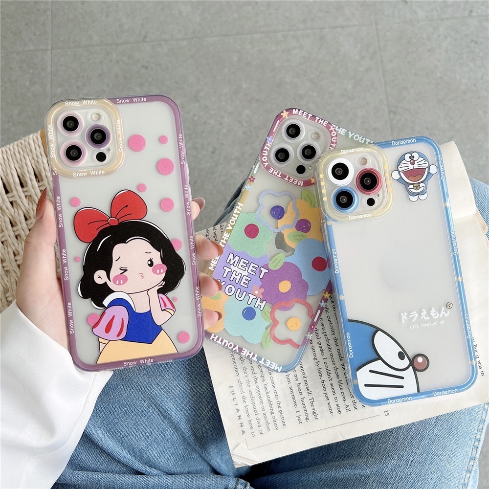 Ốp Điện Thoại Mềm Trong Suốt Hình Hoa Hướng Dương Cho Redmi Note 11S 11 10 4G Note 8 9 9S Pro 9 9T 9A 9C POCO M3 X3 NFC10 5G