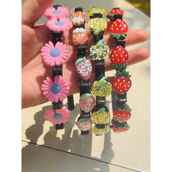 Set 10 Charm Đính Kim Tuyến Nhiều Mẫu, Nhiều Màu Sắc