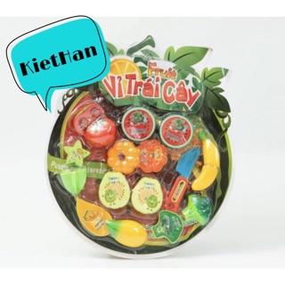 Vĩ đồ chơi cắt hoa quả ( vĩ tròn)