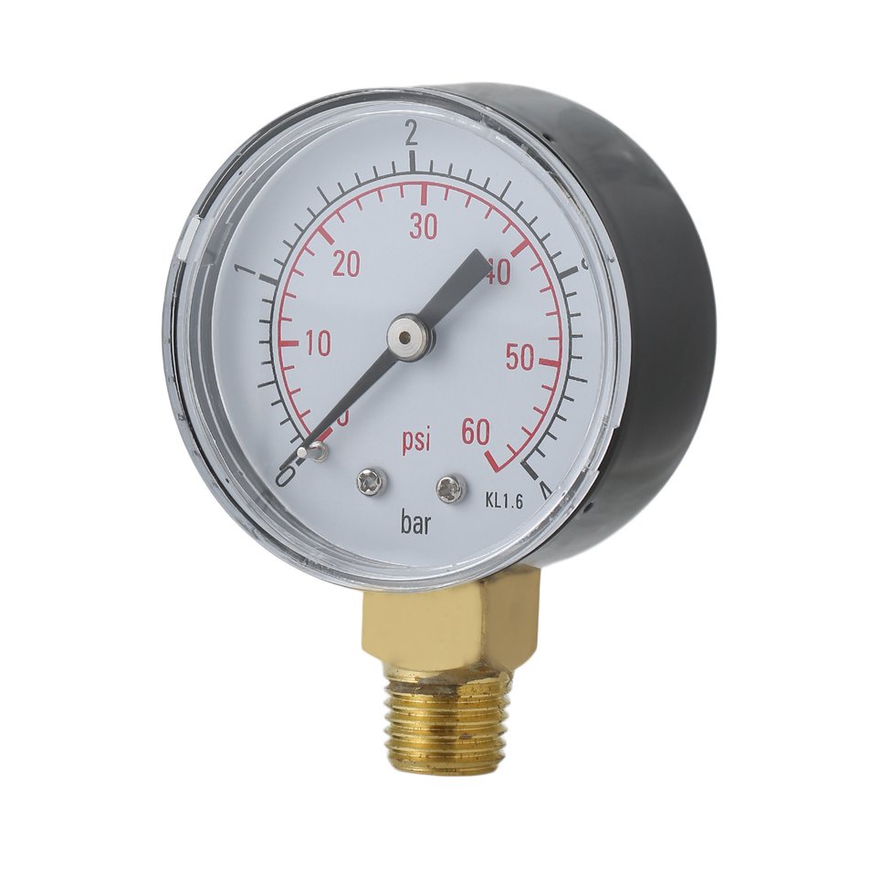 Practical Pool Spa Filter Water Pressure Gauge Mini 0-60 PSI 0-4 Bar TS-50